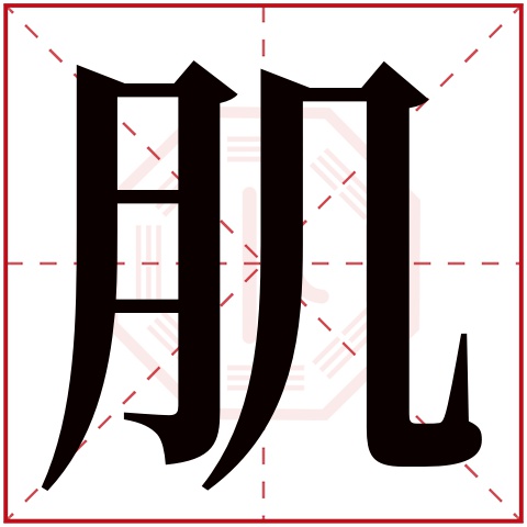 肌字五行属什么 肌字在康熙字典里多少画 肌字起名的寓意含义